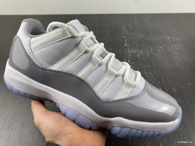 Cheap Kickmax Air Jordan Grey Low 11 AV2187-140 Cement 0501